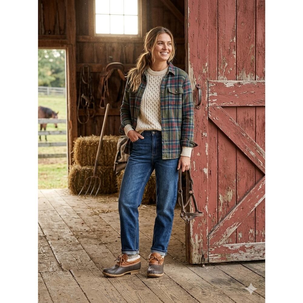 LL Bean Women's Barn Boot- Size 7